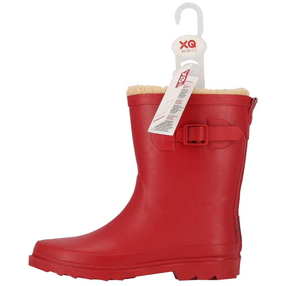 Bottes de pluie enfants - Unisexe - Fausse fourrure - 100 % caoutchouc 4/6