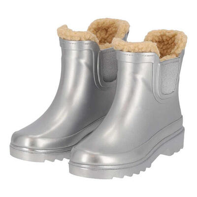 Chelsea Gummistiefel für Kinder - Unisex - Kunstfellfutter - 100% Gummi