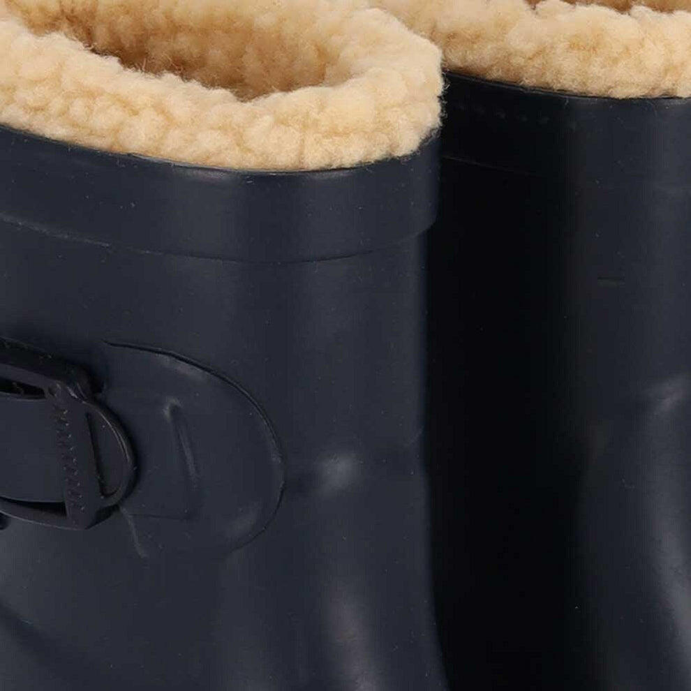XQ - Regenlaarzen kinderen - Unisex - Fake Fur voering 3/6