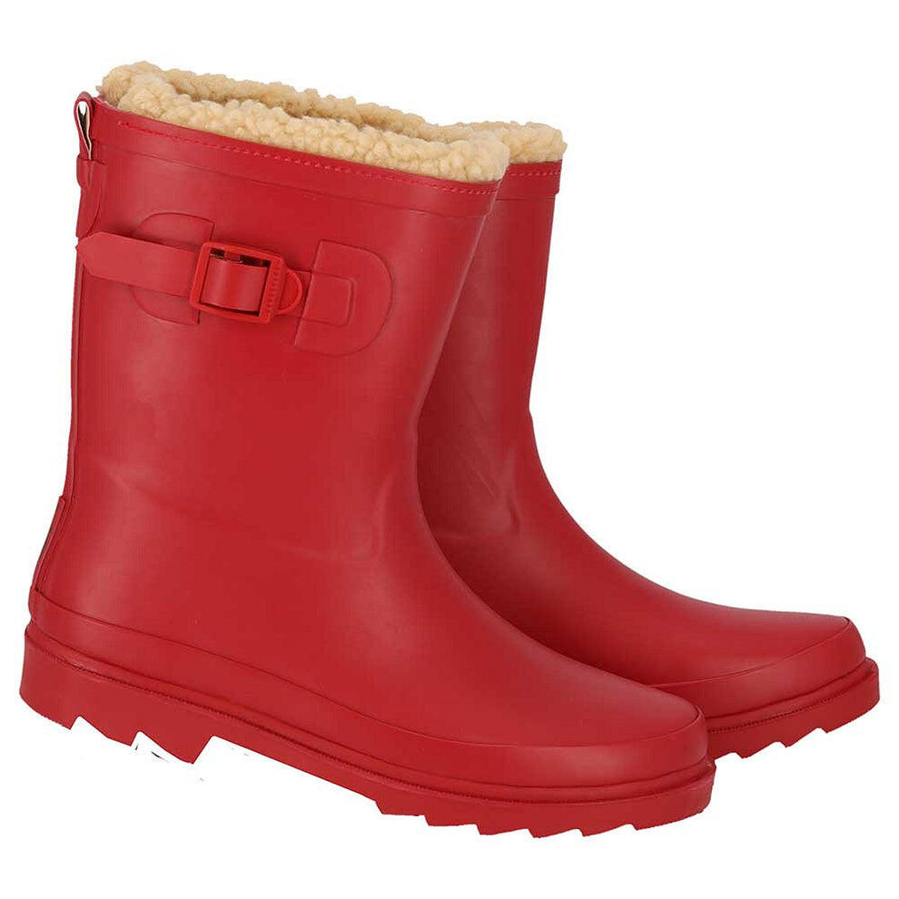 Bottes de pluie enfants - Unisexe - Fausse fourrure - 100 % caoutchouc 2/6