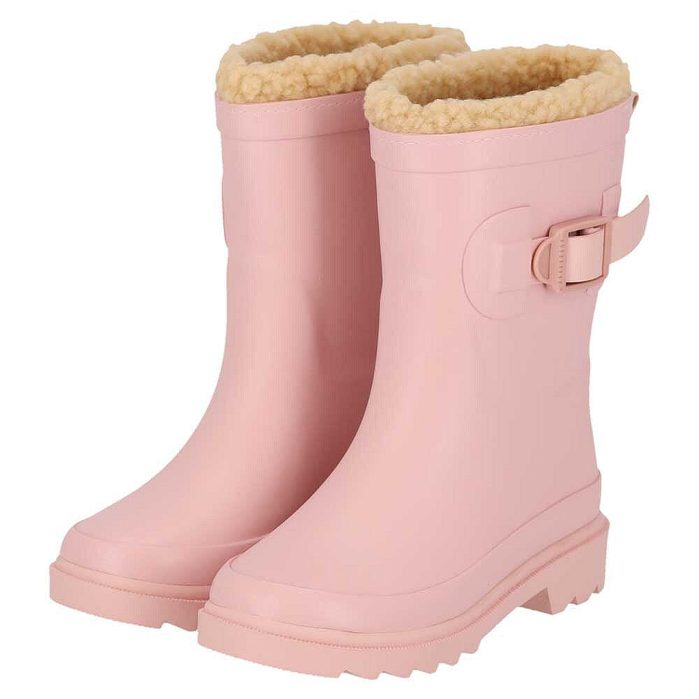 Xq Footwear - Bottes De Pluie Enfants - Unisexe - Fausse Fourrure - 100 % Caoutchouc - Bottes D'Équitation - Rose - 31 - Decathlon