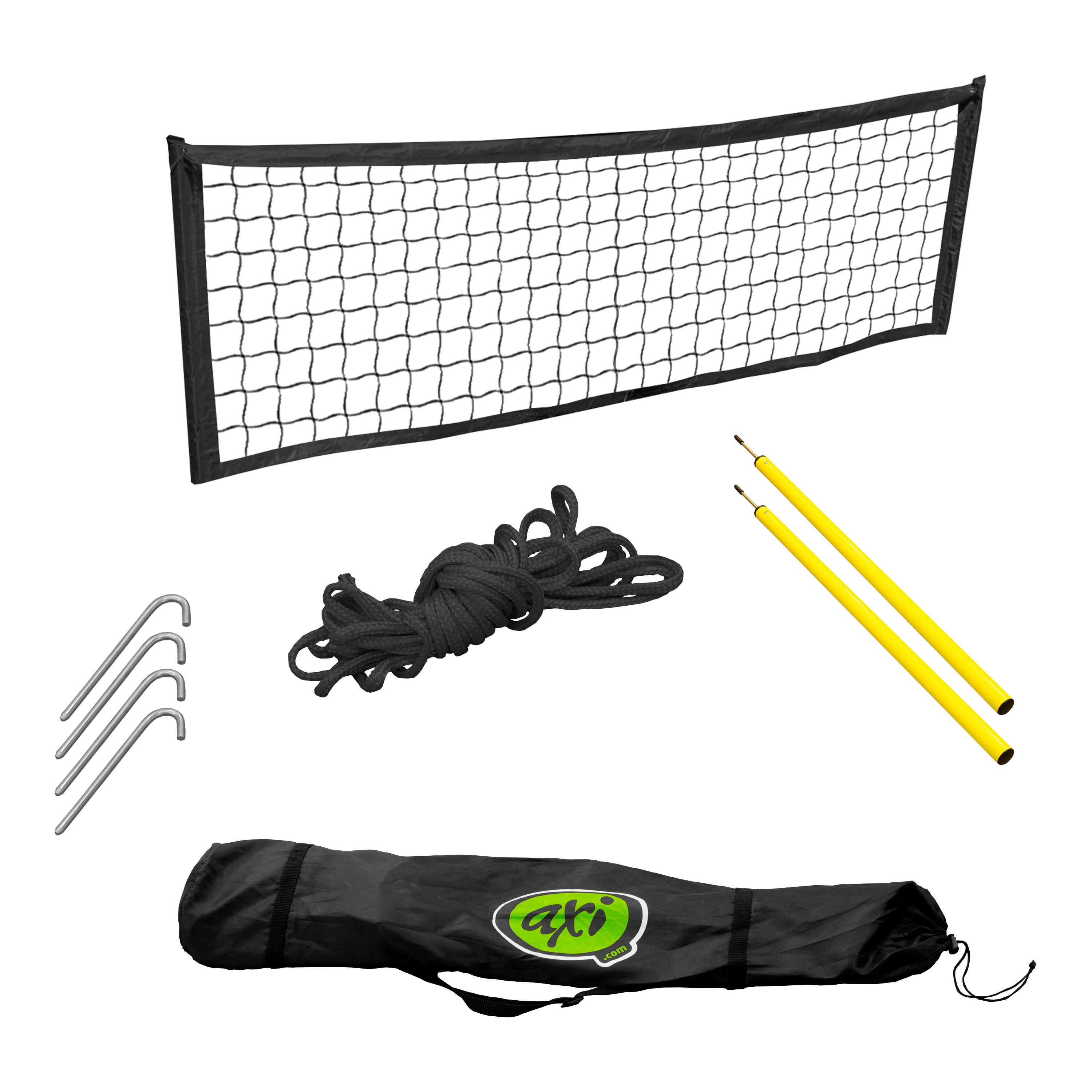 Axi - Filet De Football, Tennis, Footvolley - Sac De Transport Inclus, Sportnet300 - Filet De Football - Noir - Adulte - Decathlon