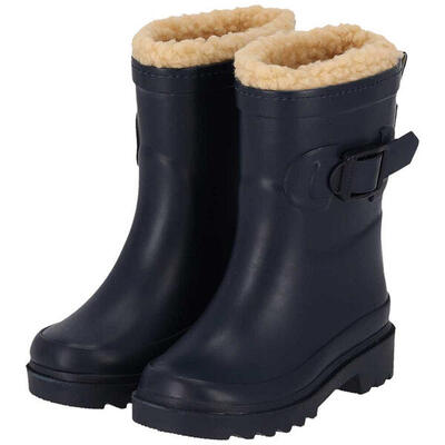 Kinder-Gummistiefel - Unisex - Kunstfellfutter - 100% Gummi