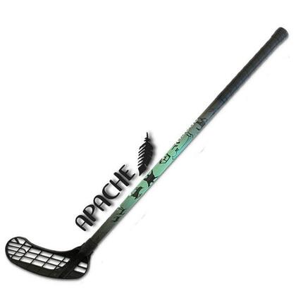 Kij do unihokeja Apache 95/106 cm lewy zielony