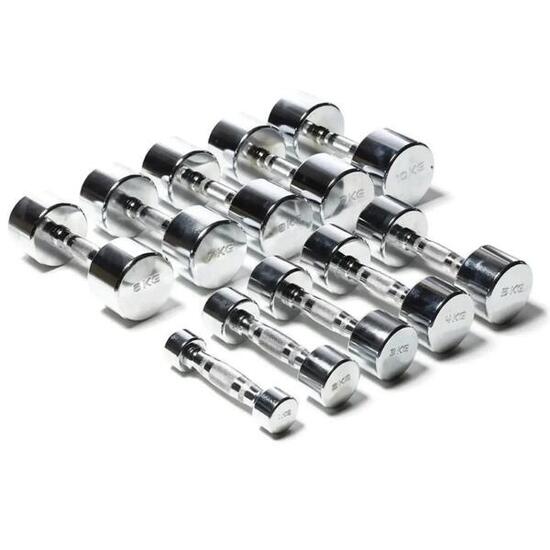 MC Chrome Dumbbell (1 - 10 kg) - 9kg