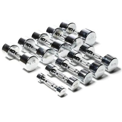 Mc chromen dumbbell (1 - 10 kg) - per stuk - 1 kg