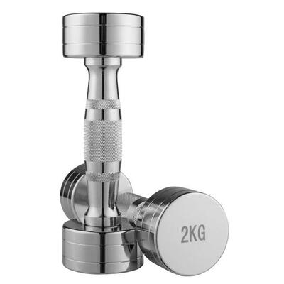 Mc chromen dumbbell (1 - 10 kg) - per stuk - 9 kg