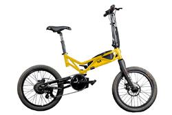 Vélo électrique pliant Evo Line Jaune