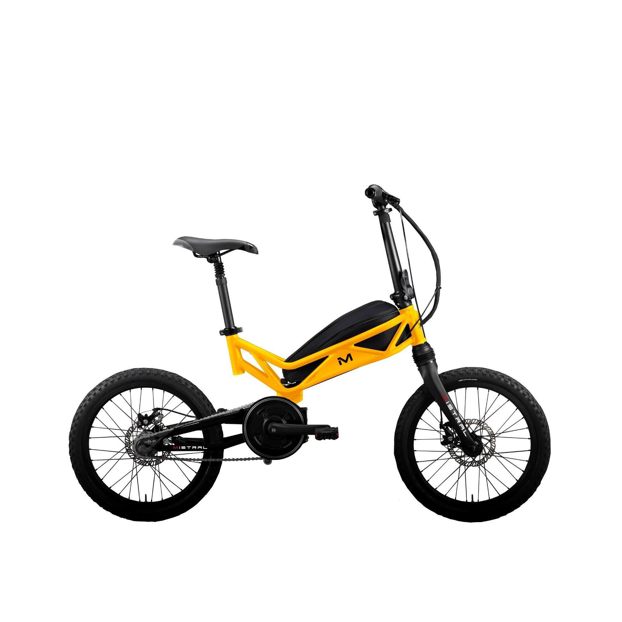 Mistrale Bikes - Vélo Électrique Pliant Evo Pro Jaune - Vélo Pliant - Jaune - Decathlon