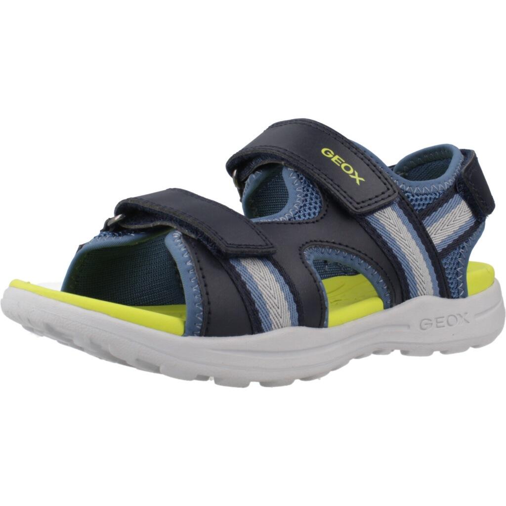 Sandały Geox Model J Vaniett Boy Kolor Niebieski