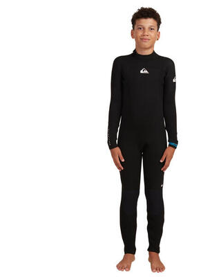 Wetsuit met een achterrits 3/2 mm prologue schwarz jongens