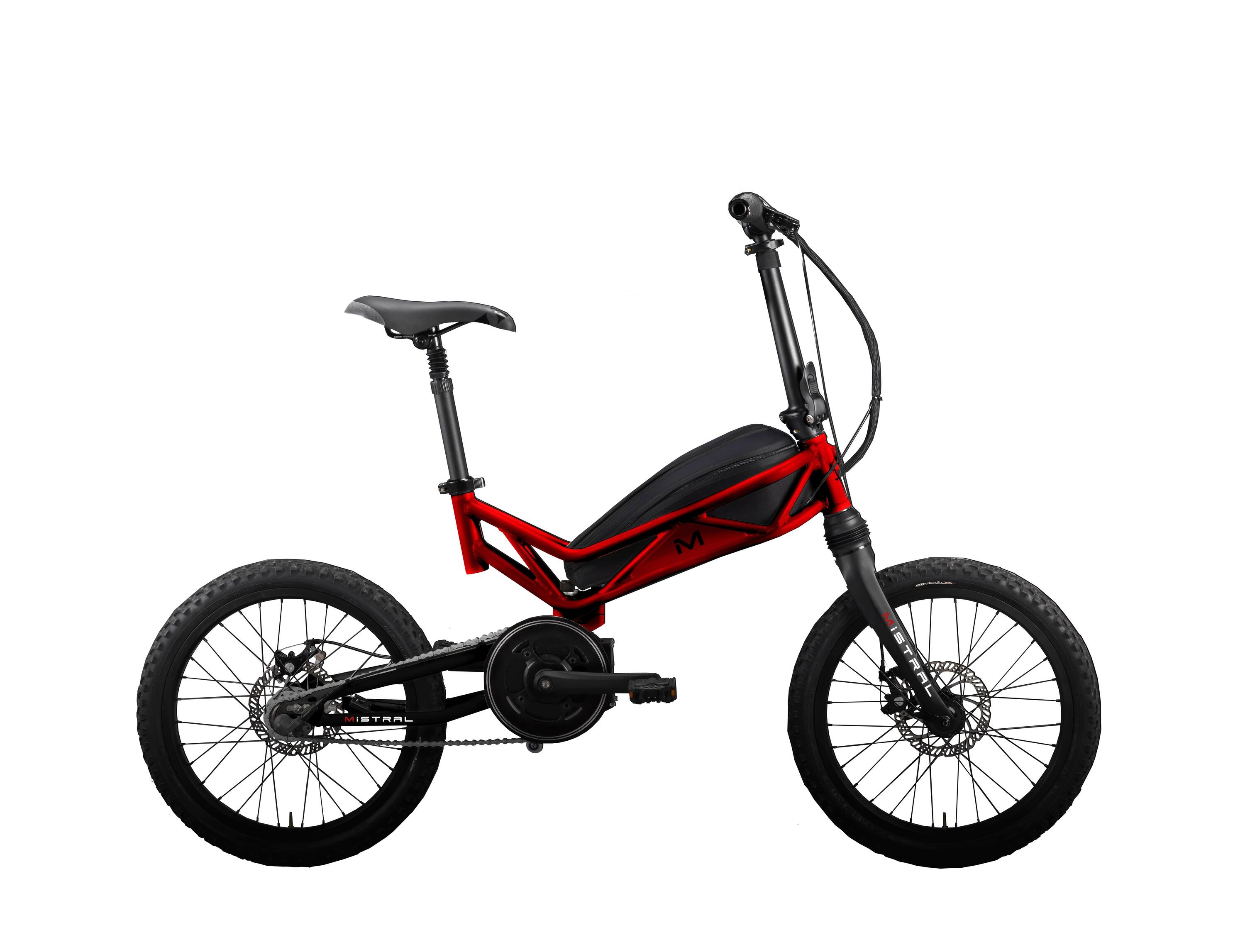 MISTRAL BIKES Bicicleta eléctrica plegable Mistral Evo Pro Red