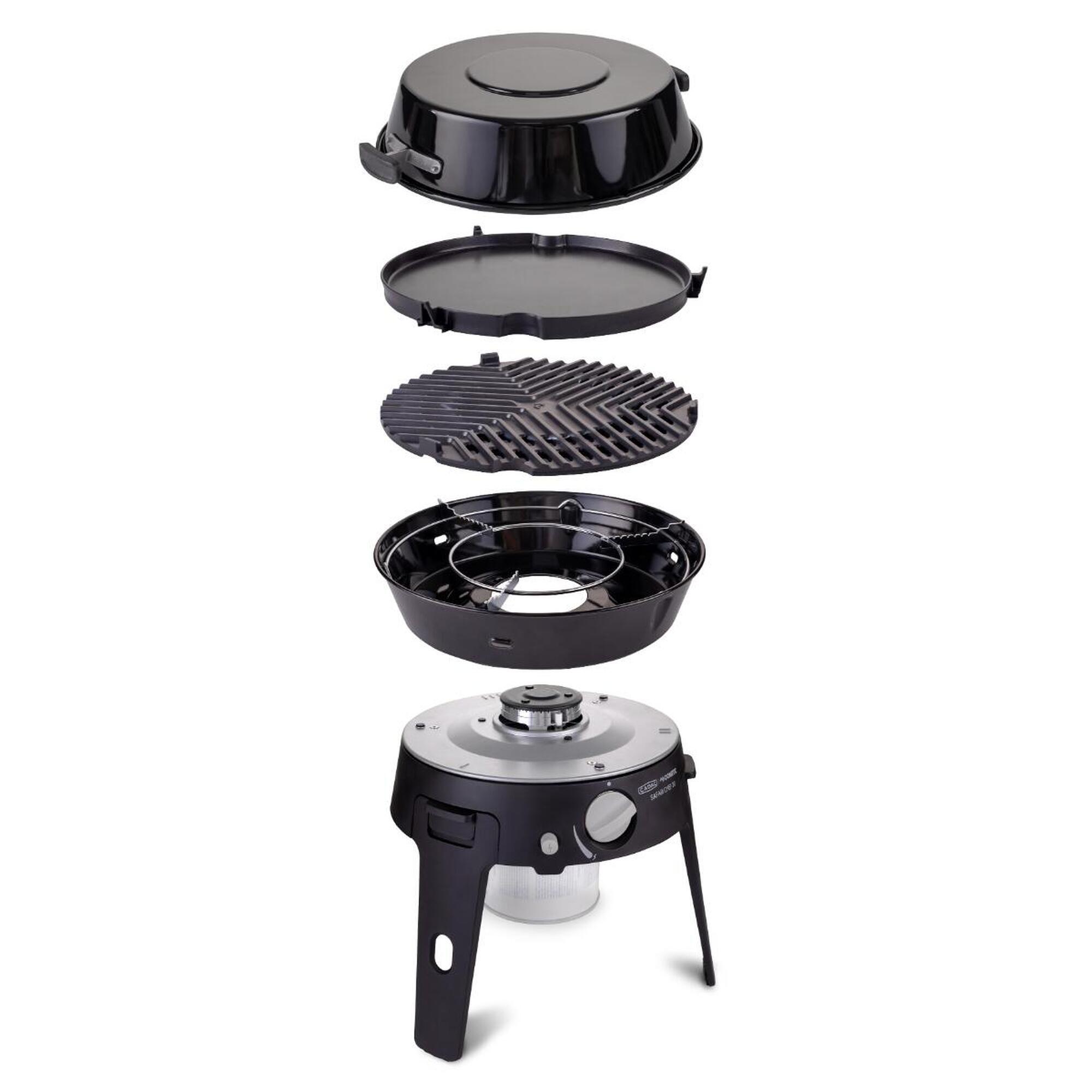 Cadac Dometic - Cadac Safari Chef 30 Cv Deluxe - Barbecue - Noir - No Size - Decathlon