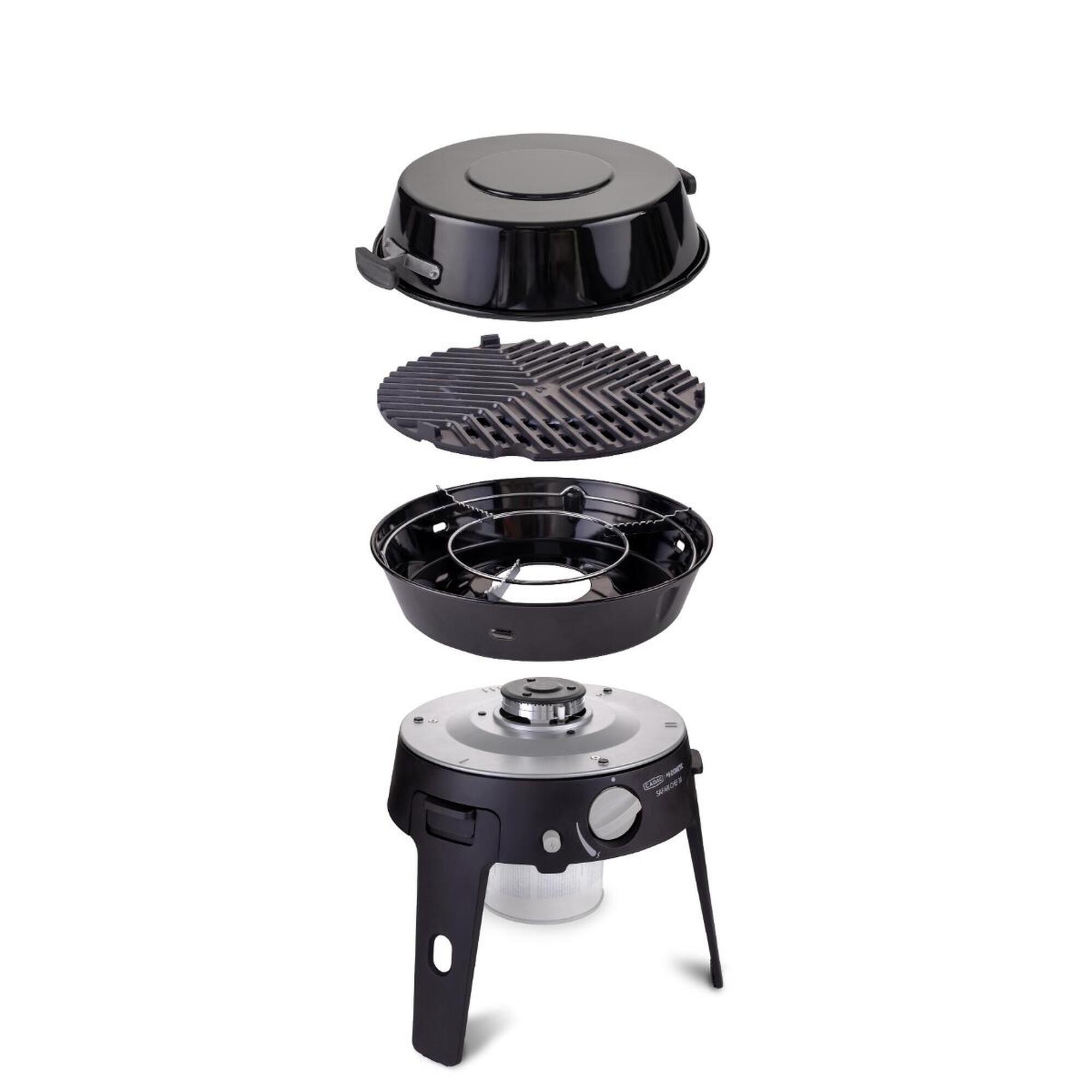Cadac Dometic - Cadac Safari Chef Combo 30 Cv - Barbecue - Noir - No Size - Decathlon