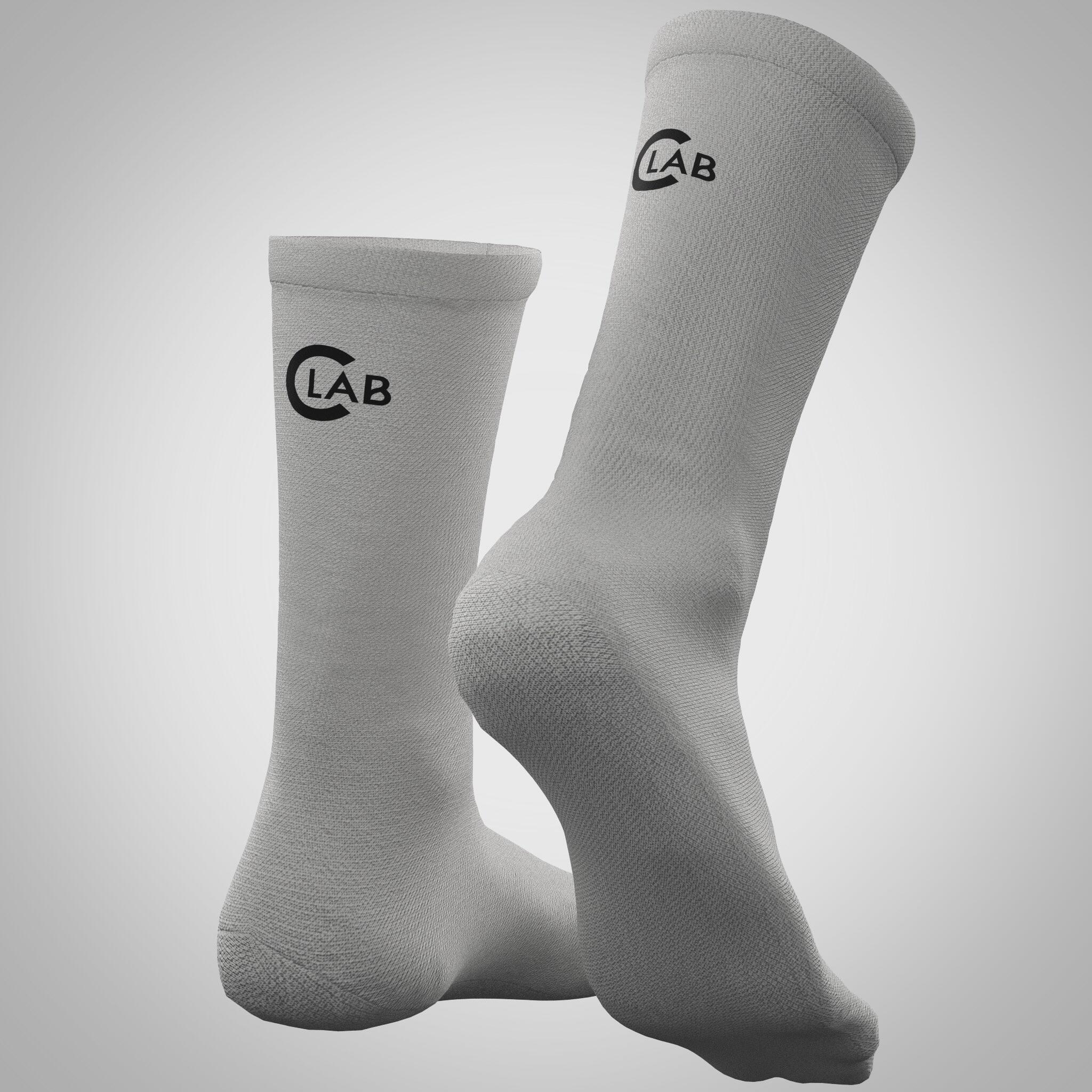 Calze da ciclismo/running traspiranti – Bianco 5/6