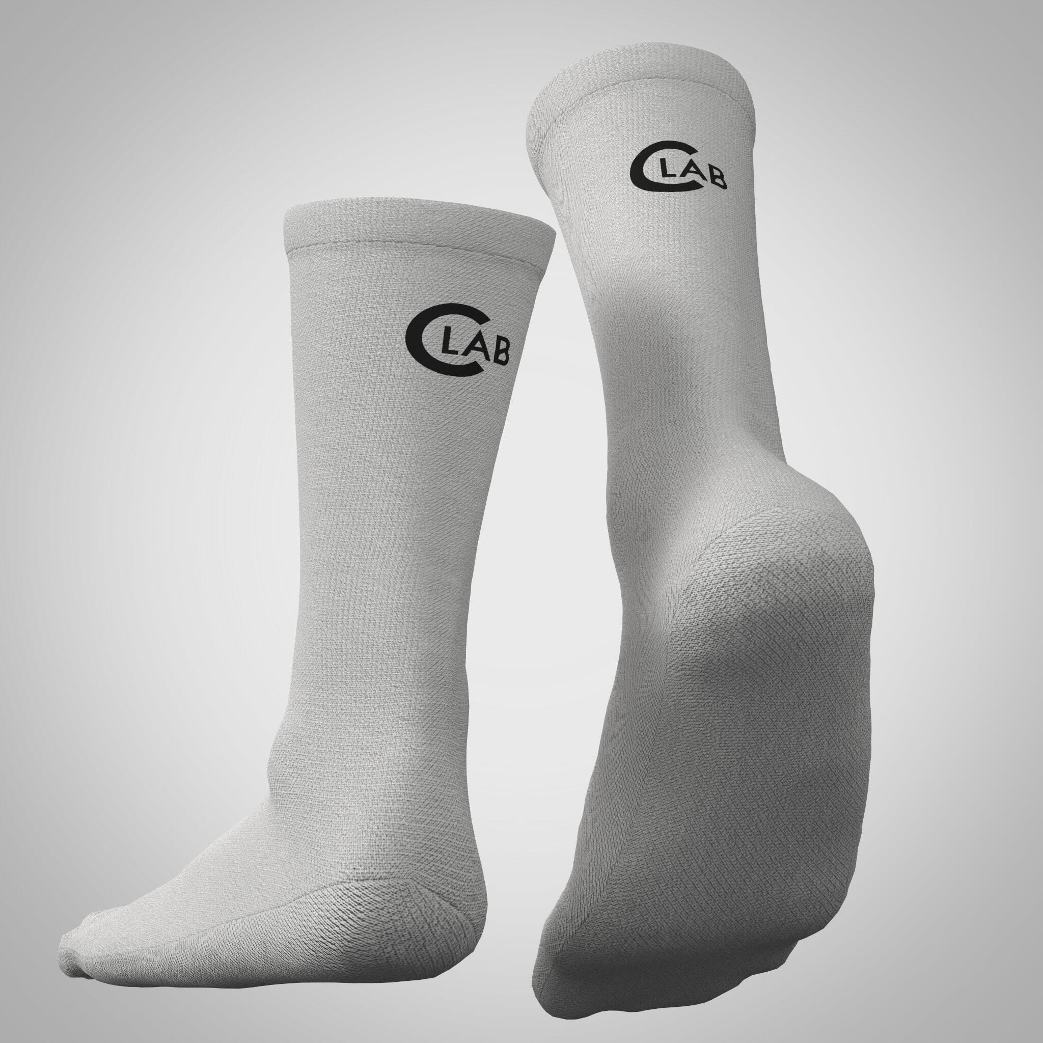 Calze da ciclismo/running traspiranti – Bianco 2/6