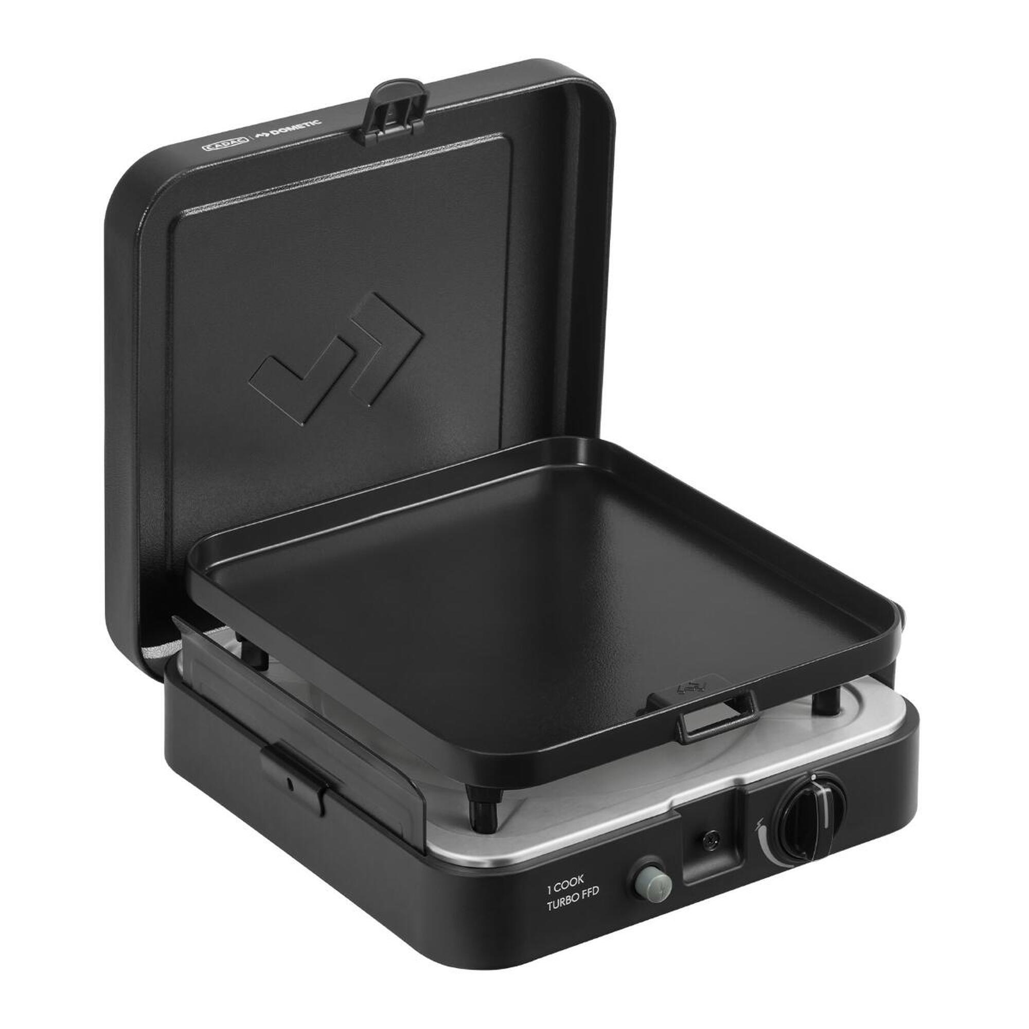 Cadac Dometic - Cadac 1 Assiette Plate Cook Turbo Ffd - 30mbar - Barbecue - Noir - No Size - Decathlon