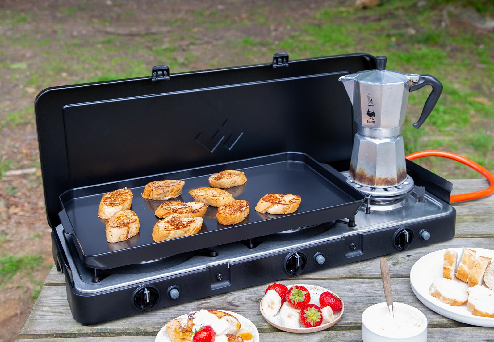CADAC 2 Cuisinières à la Plancha 3/4