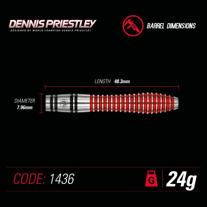 Šipky Dennis Priestley Special Edition 4/6
