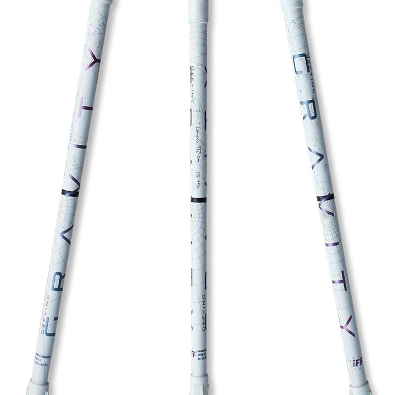 Bastone da unihockey in fibra di vetro Gravity 100/112 cm IFF sinistro bianco 2/2