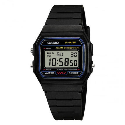 Montre Unisexe Casio F-91W-1YEG