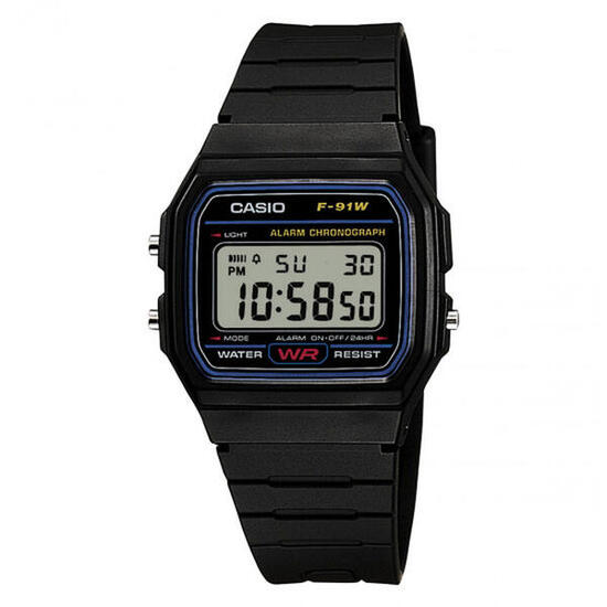 Montre Unisexe Casio F-91W-1YEG