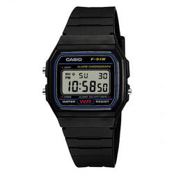 Montre Unisexe Casio F-91W-1YEG