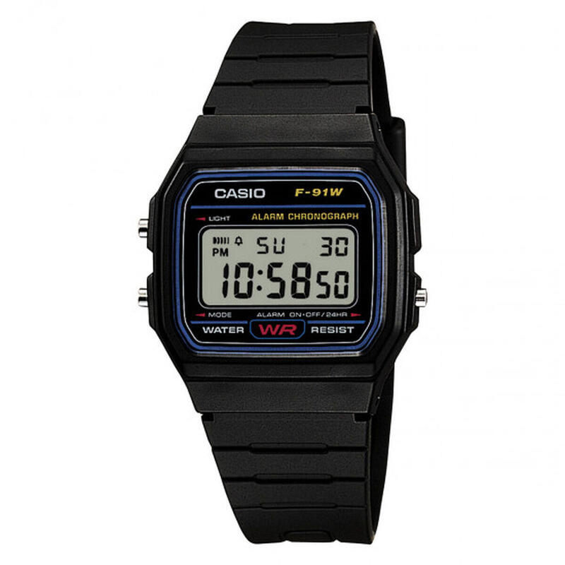 Montre Unisexe Casio F-91W-1YEG