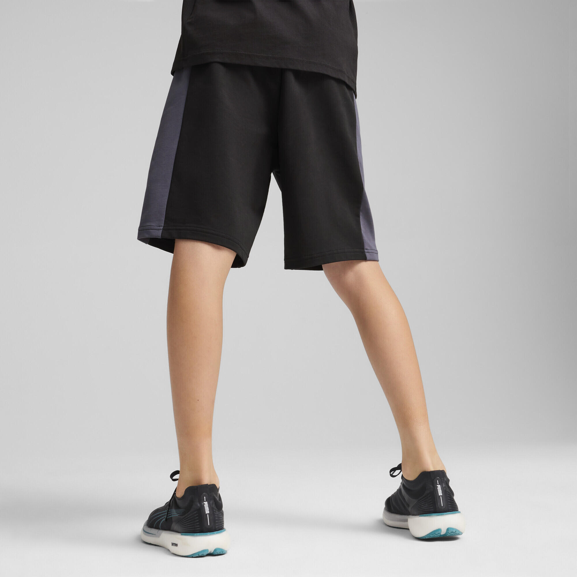 Calções corrida Infantil Active Sports Graphic Sweat-Shorts PUMA Black 3/7