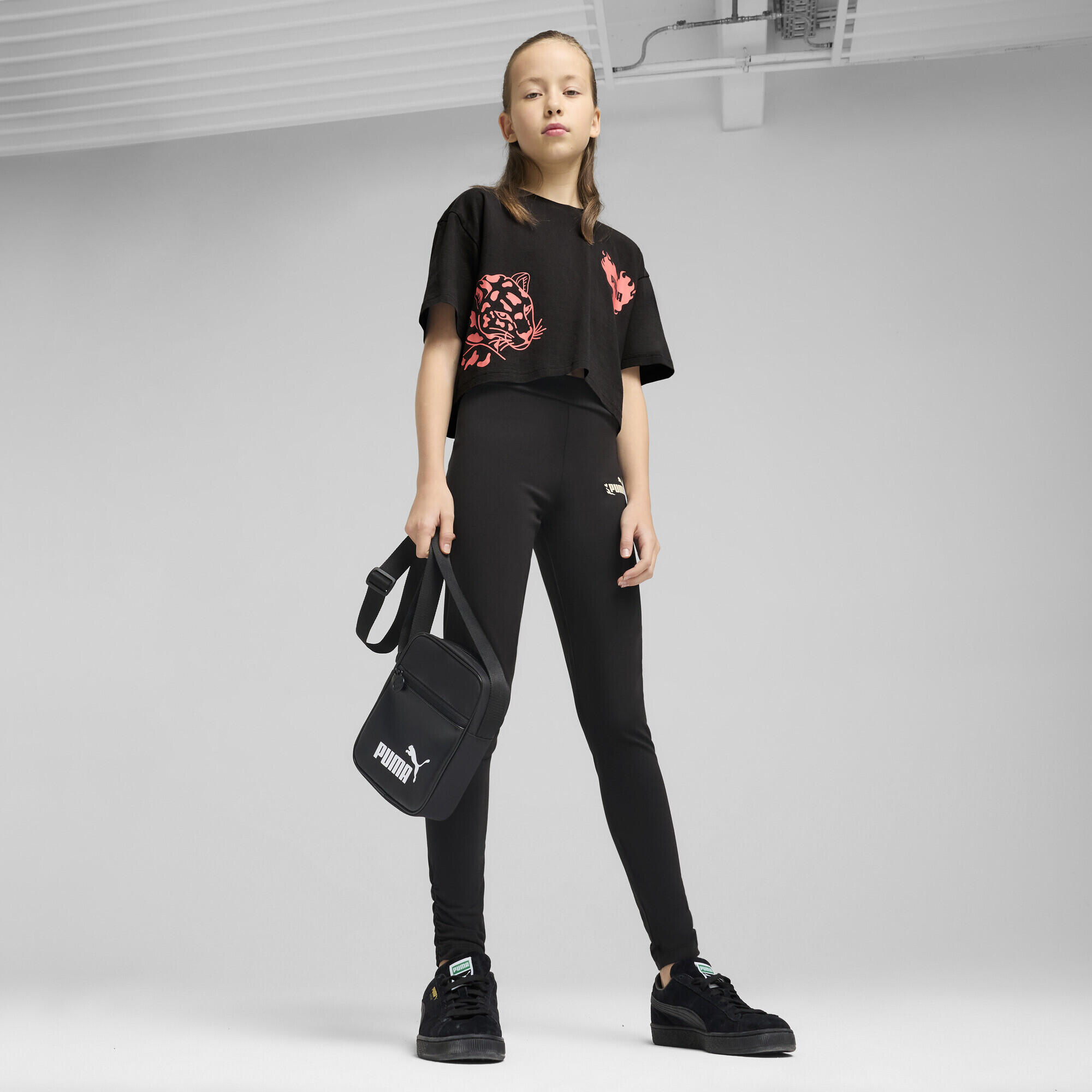 Leggings Flaming Love da ragazza PUMA Black 4/7