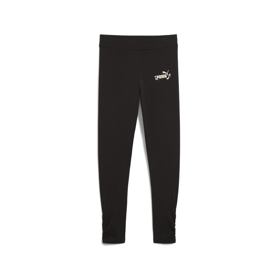 Młodzieżowe legginsy Flaming Love PUMA Black
