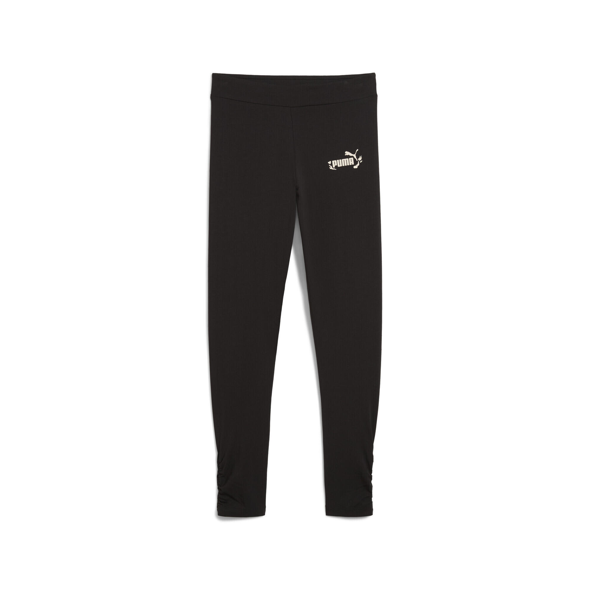 Puma - Leggings Flaming Love Enfant Et Adolescent Puma Black - Legging - Noir - 164 - Decathlon