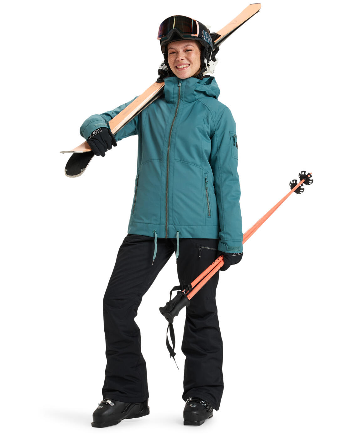 Schneejacke MEADE Blau Dames 4/4