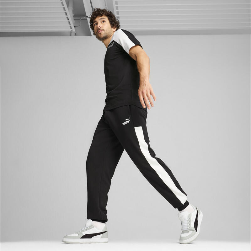 Męskie spodnie dresowe Around The Block PUMA Black