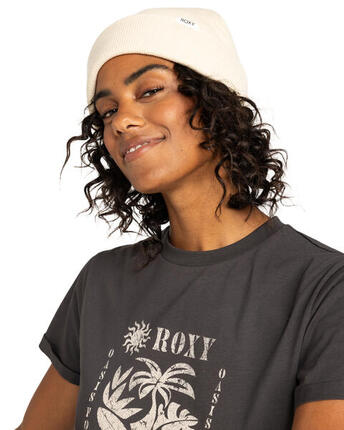 Gorro con Dobladillo TROPICAL SNOW 2024 Negro Mujer