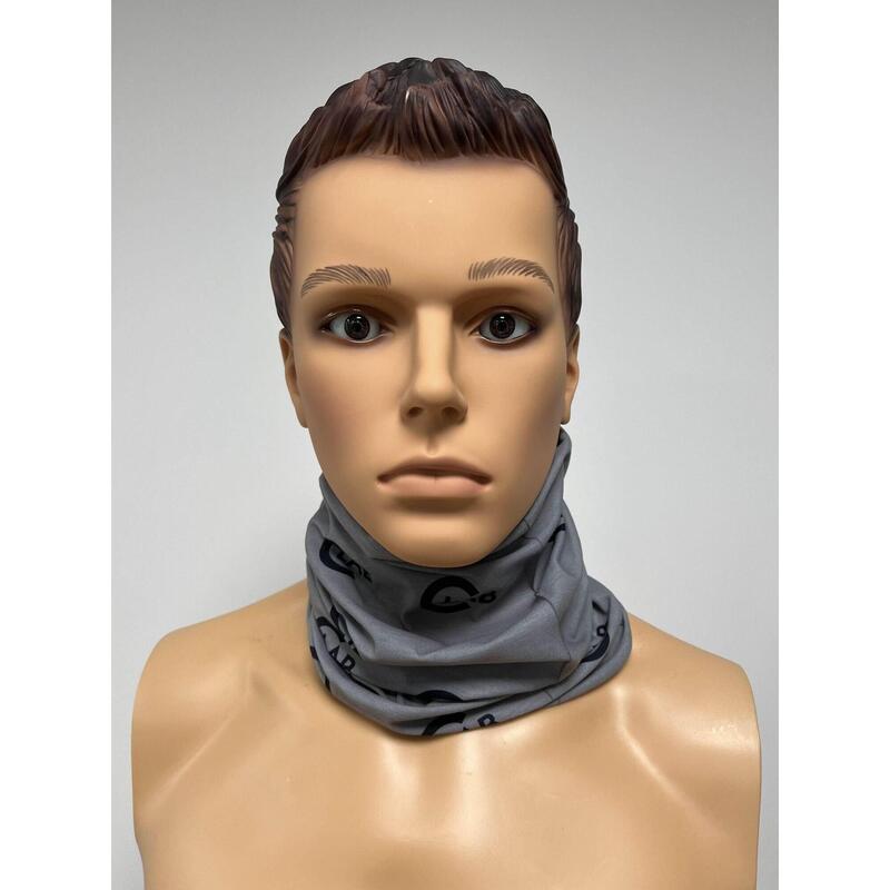 Guler pentru gât ușor unisex gri