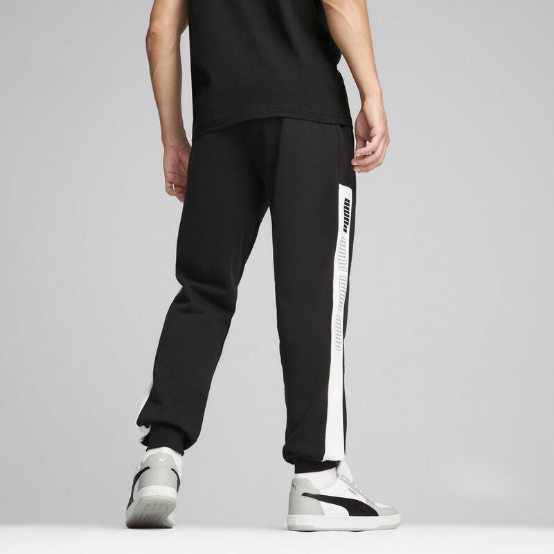 Męskie spodnie dresowe Around The Block PUMA Black
