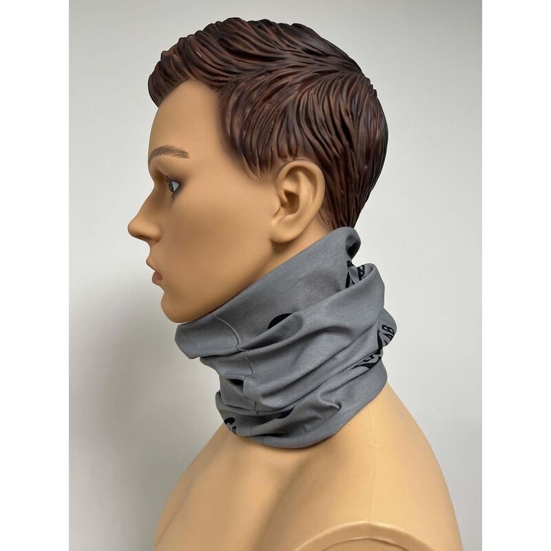 Guler pentru gât ușor unisex gri