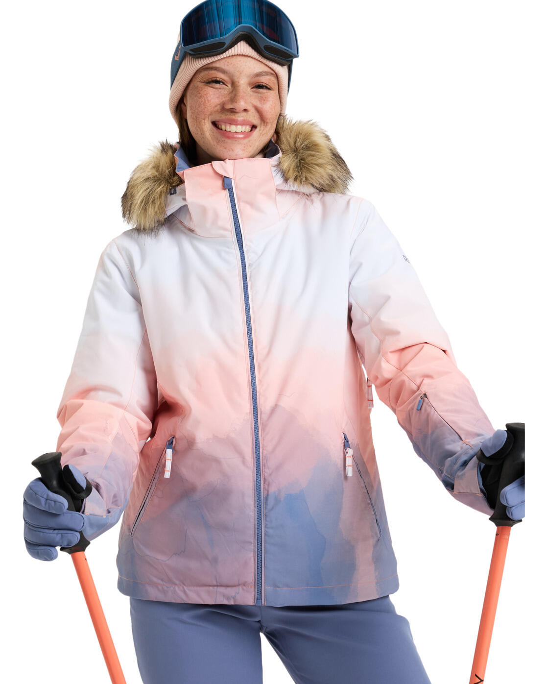 Veste de snow JET SKI Bleu Femme 3/4