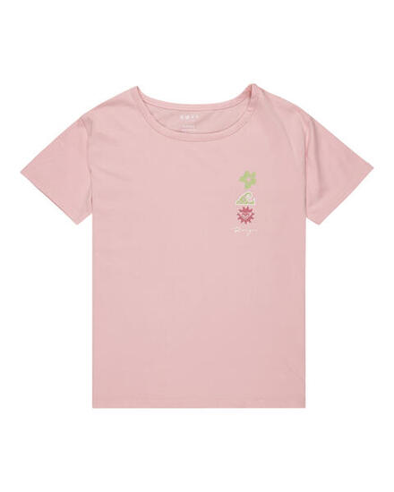 T-shirt à manches courtes DAY AND NIGHT Rose Fille