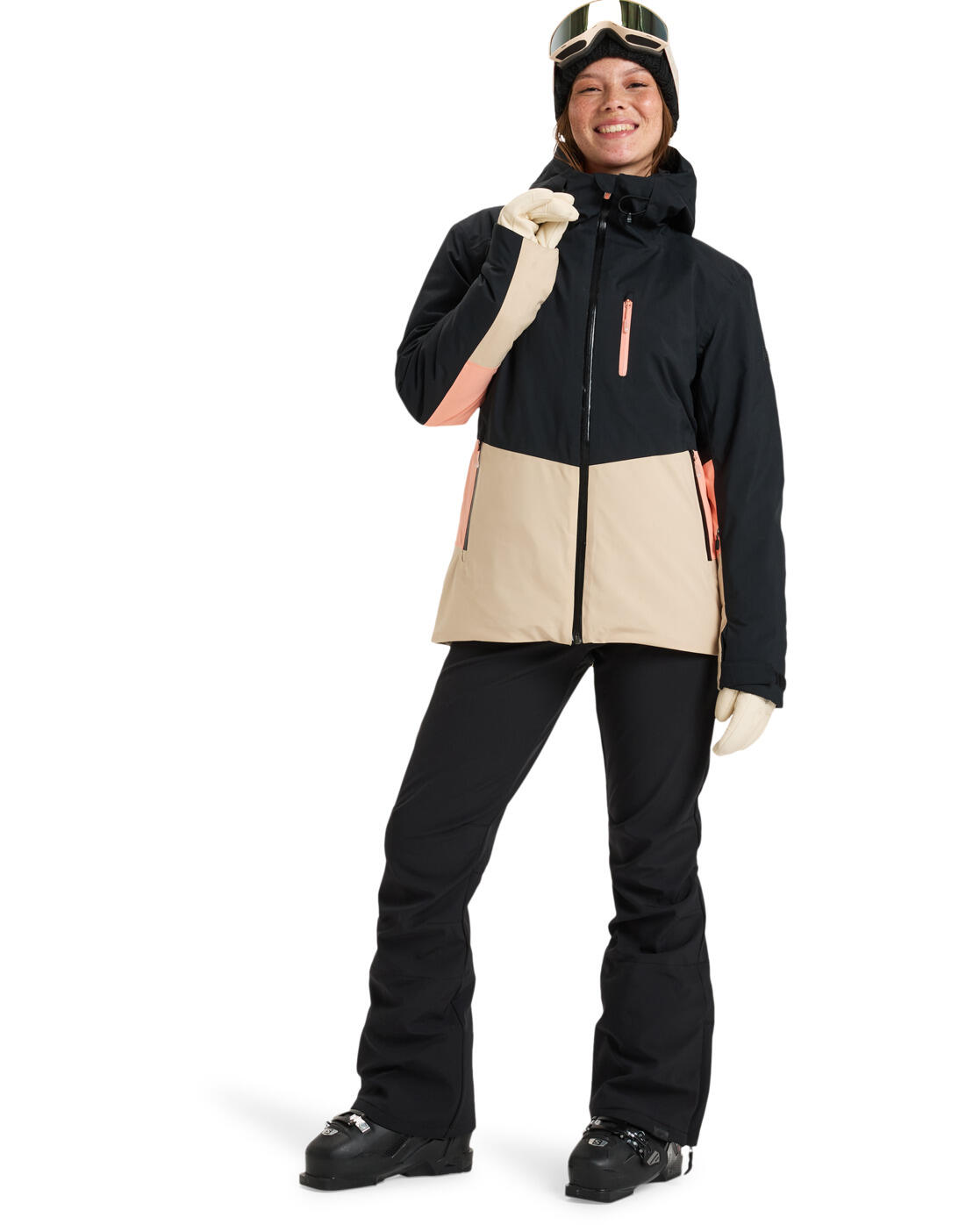 Veste de snow PEAKSIDE Noir Femme 4/4