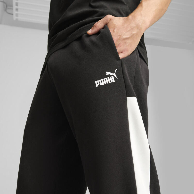 Męskie spodnie dresowe Around The Block PUMA Black
