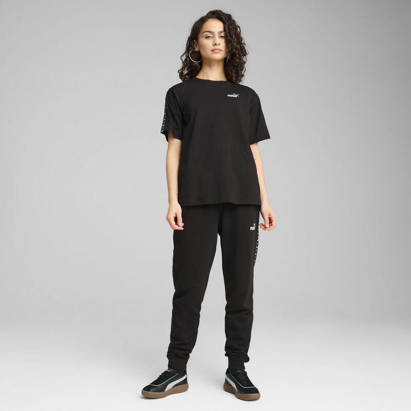 Tricou Femei ESS Tape Relaxed Fit T-Shirt Negru PUMA