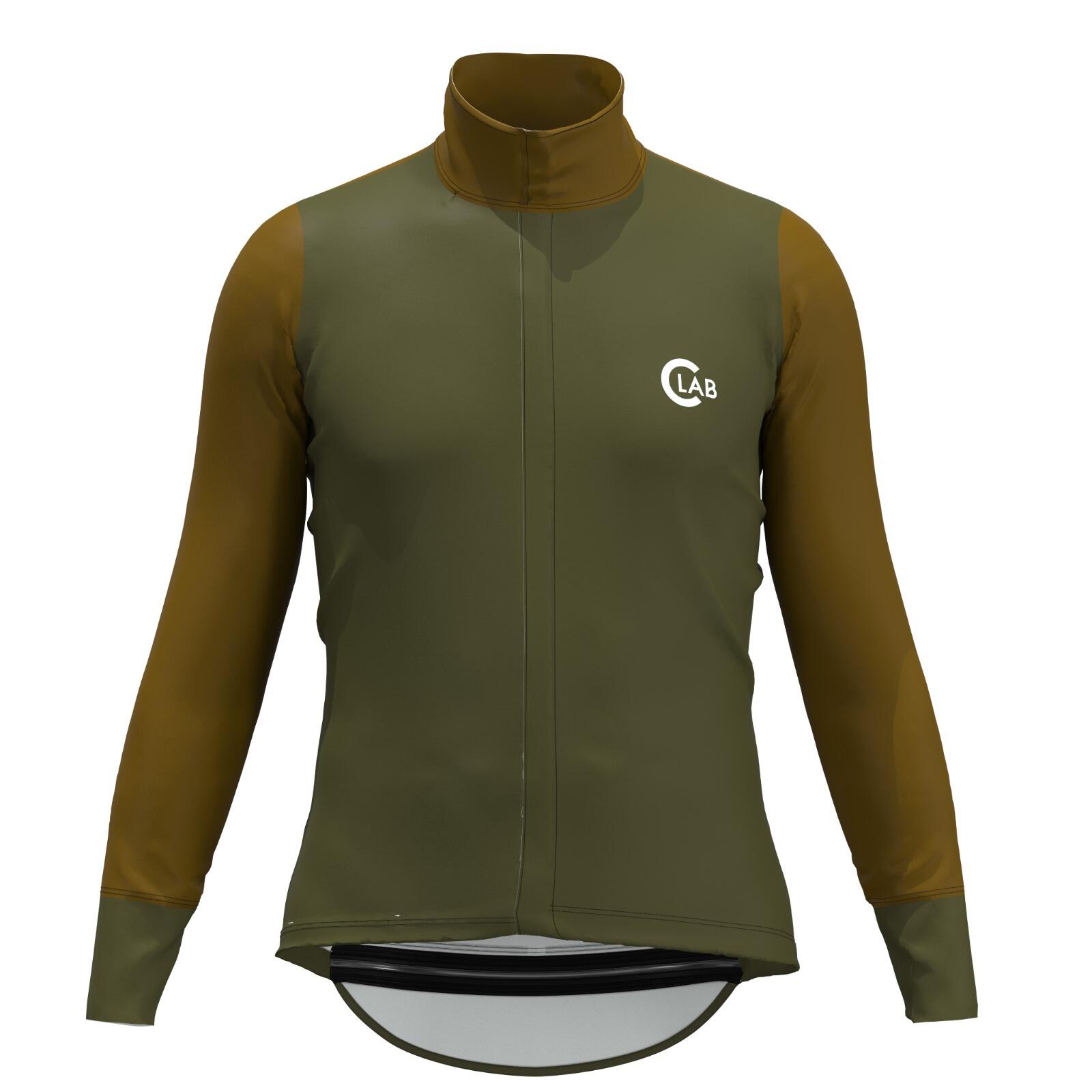 C-LAB KHAKIFARBENE, WASSERDICHTE GRAVEL-JACKE