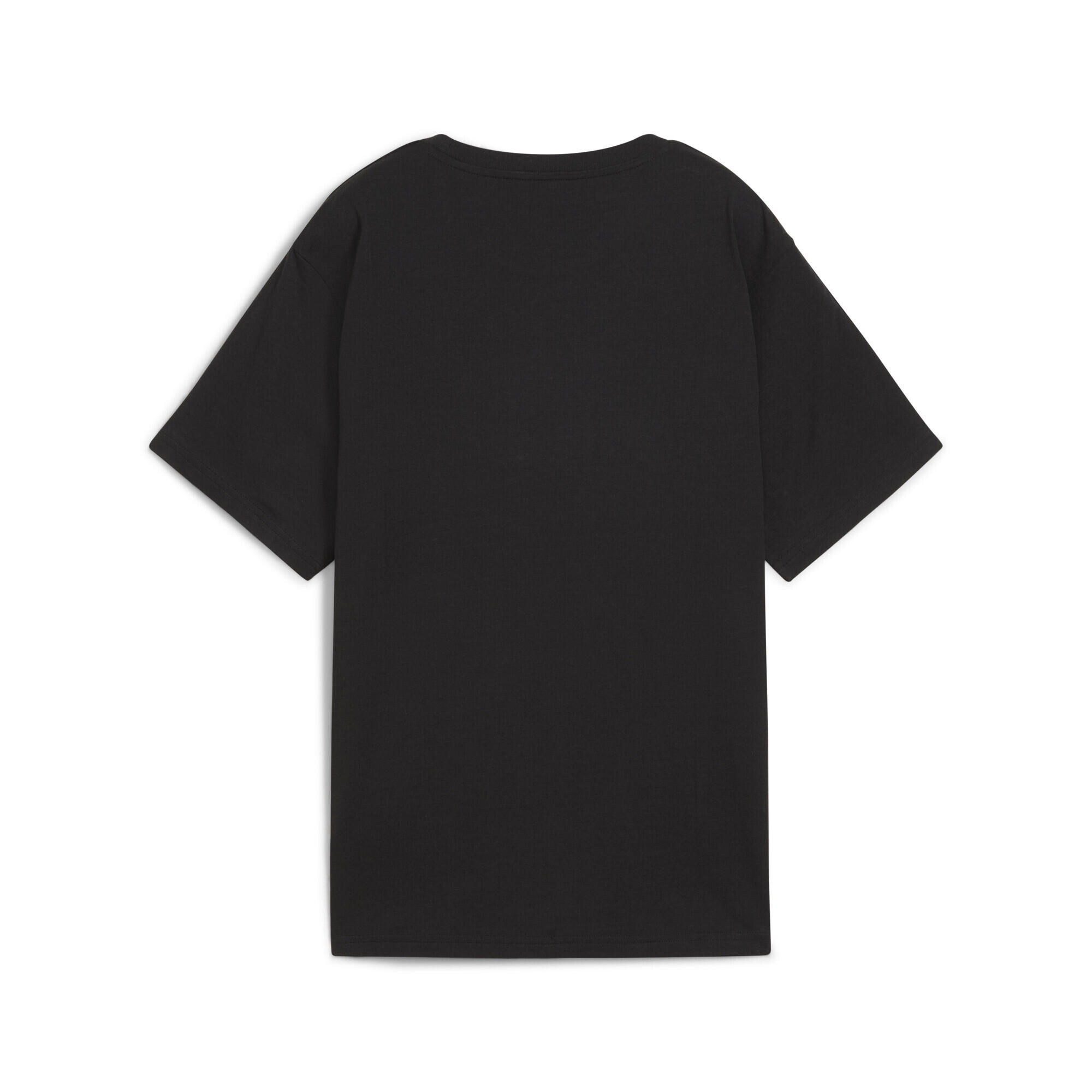 T-shirt ESS TAPE vestibilità comoda da donna PUMA Black 6/7