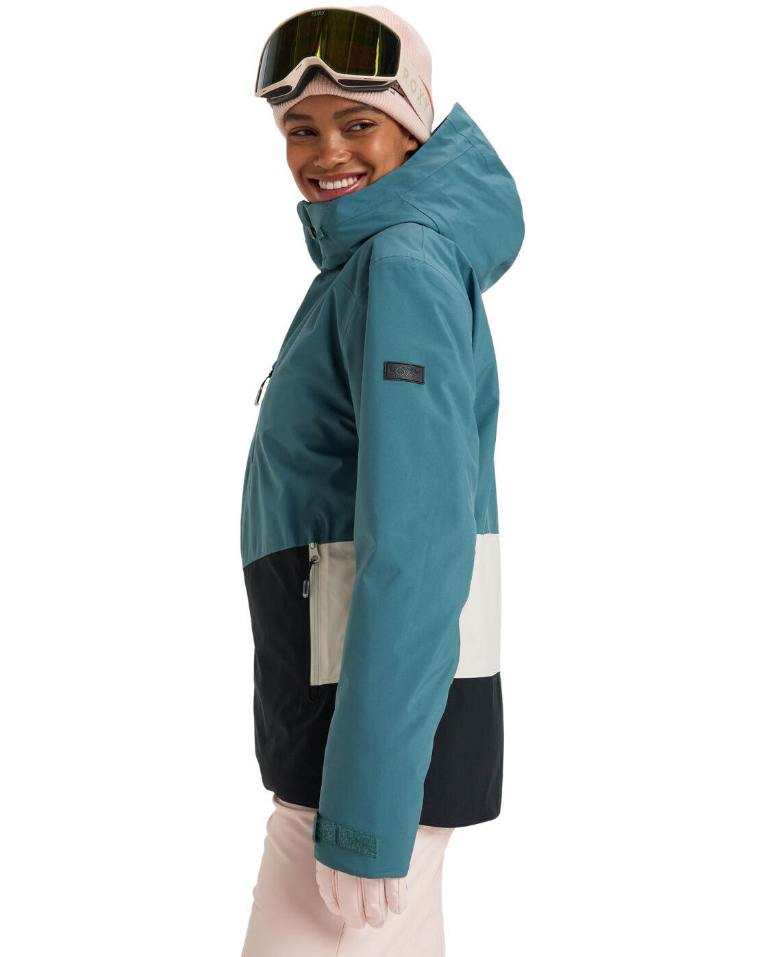 Veste de snow PEAKSIDE Bleu Femme 3/4