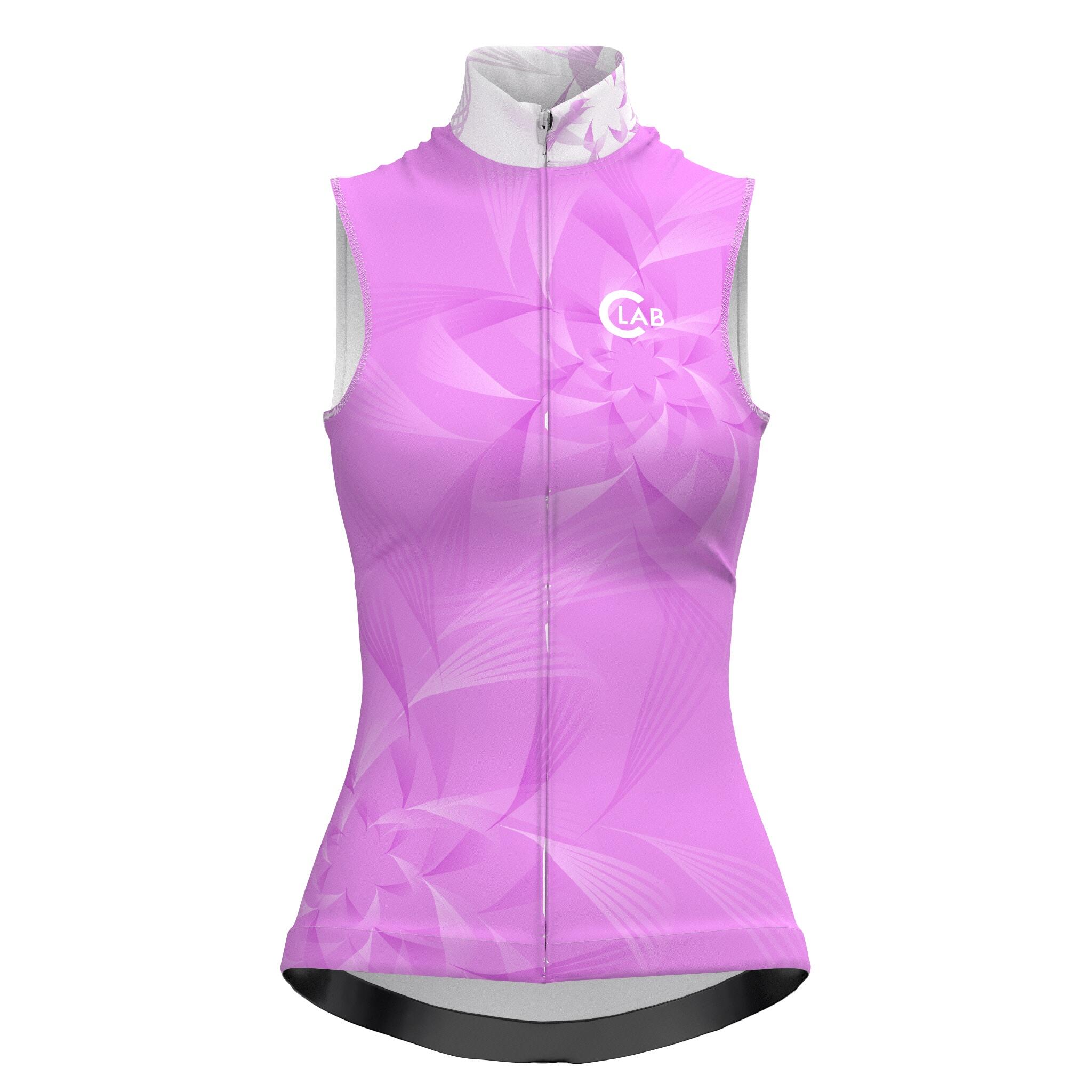 C-lab - Gilet De Cyclisme Femme Imperméable Coupe-vent Alps Rose - Coupe Vent - Rose - 40 M - Decathlon