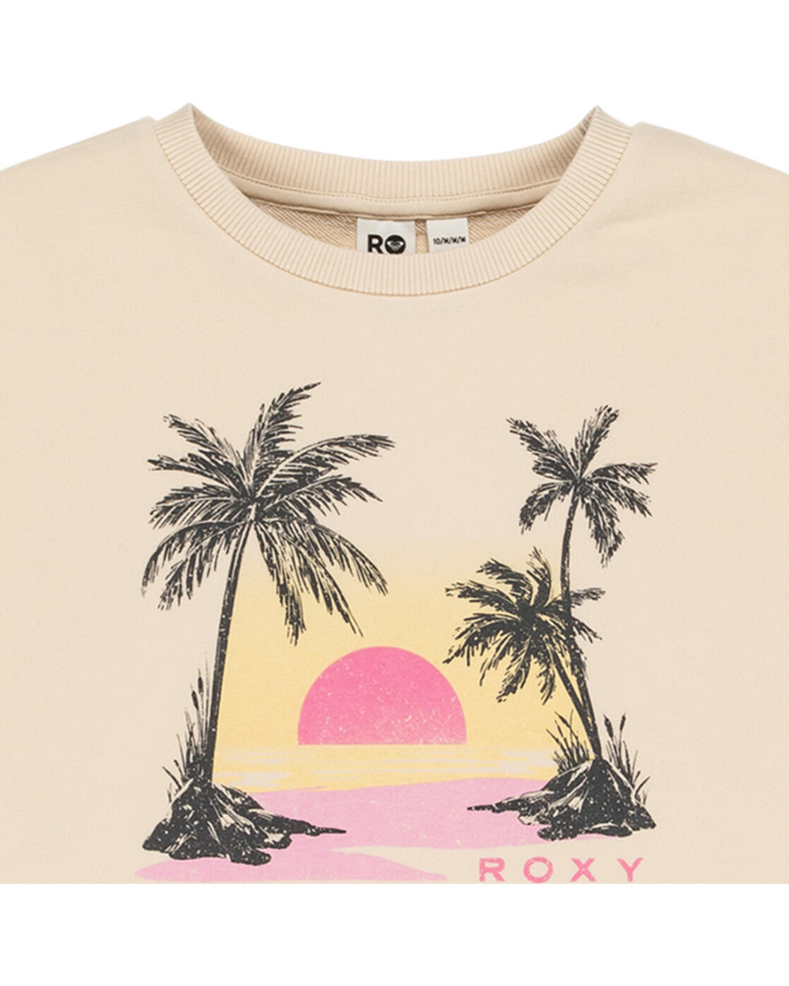 Sweat à col rond MORNING Beige Fille 3/3