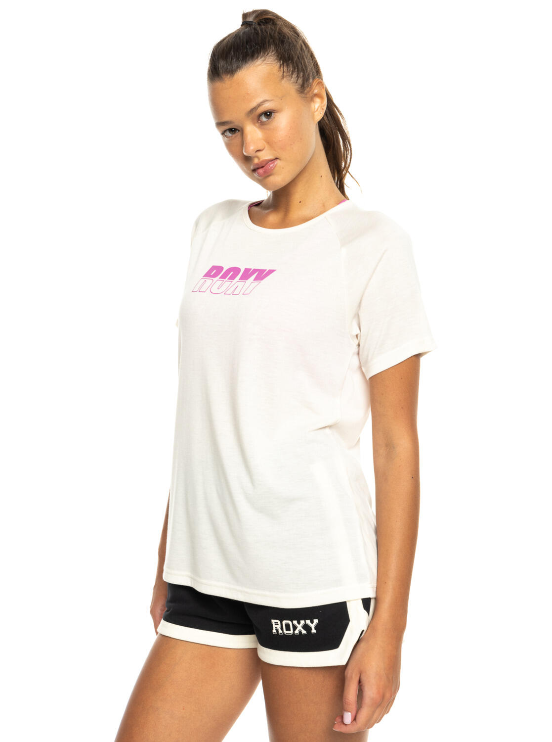 T-shirt technique EVERYDAY FLOW Beige Femme 4/4