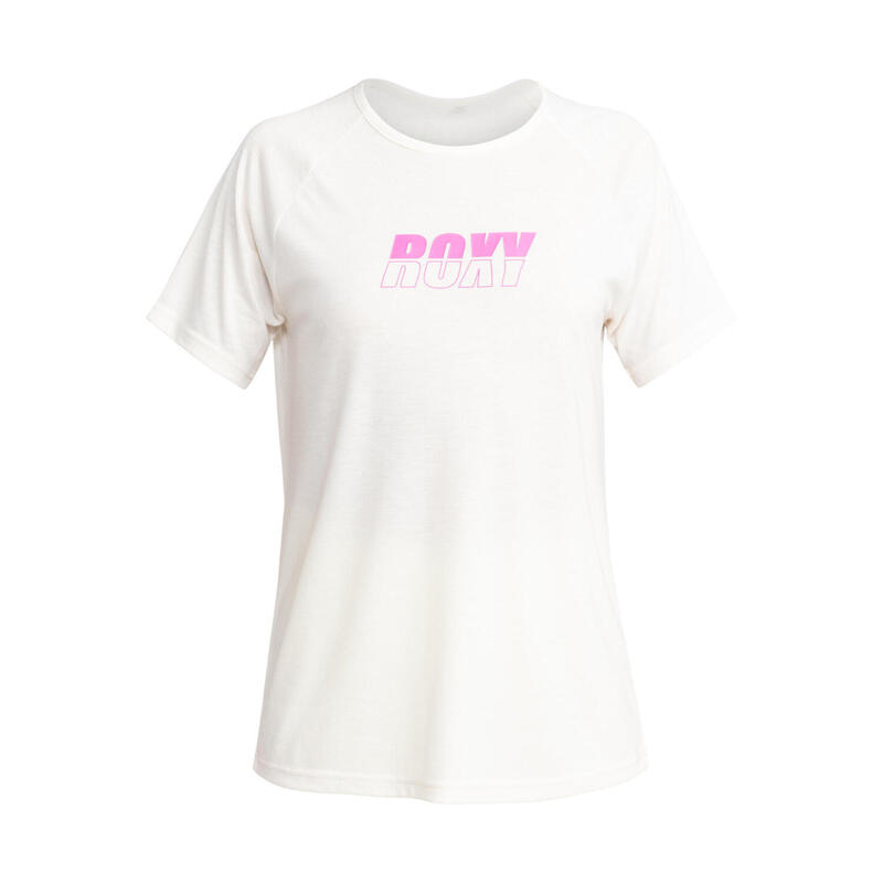 T-shirt technique EVERYDAY FLOW Beige Femme